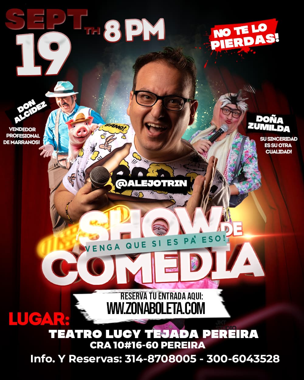 Pereira ¡Venga que si es pa' eso! - SHOW DE COMEDIA